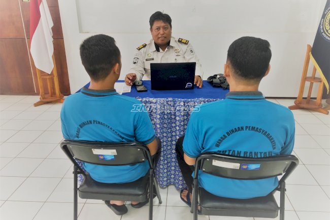 Gali Data Litmas di Rutan Rantau, PK Bapas Amuntai Dorong Warga Binaan Tata Masa Depan