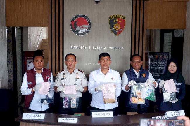 Kolaborasi Lapas Narkotika Pangkalpinang dan Polda Babel Bongkar Jaringan Narkotika