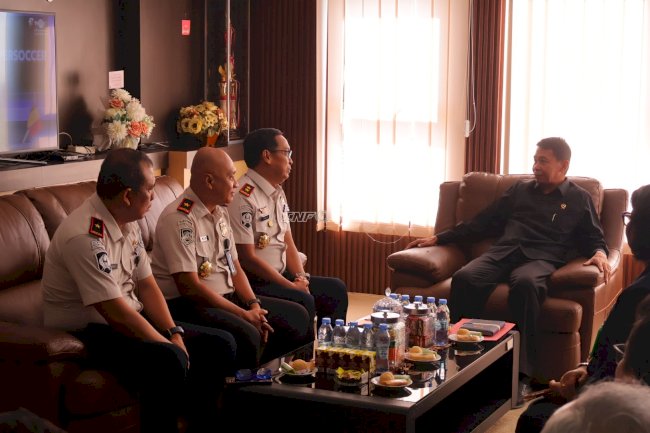 Perkuat Sinergi APH, Kanwil Ditjenpas Kalsel Audiensi ke Pengadilan Tinggi Banjarmasin