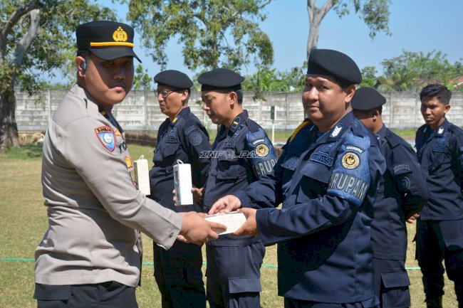 Sinergi dengan Polres, Lapas Terbuka Kendal Asah Profesionalisme Polsuspas
