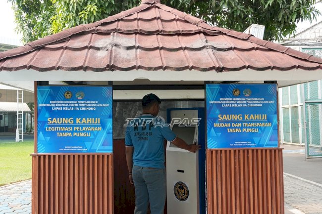 Saung KAHIJI, Inovasi Digital Lapas Cibinong Permudah Akses Informasi Warga Binaan