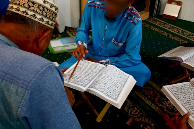 Belajar Al-Qur'an, Warga Binaan Lapas Amuntai Perbaiki Bacaan dan Tingkatkan Keimanan