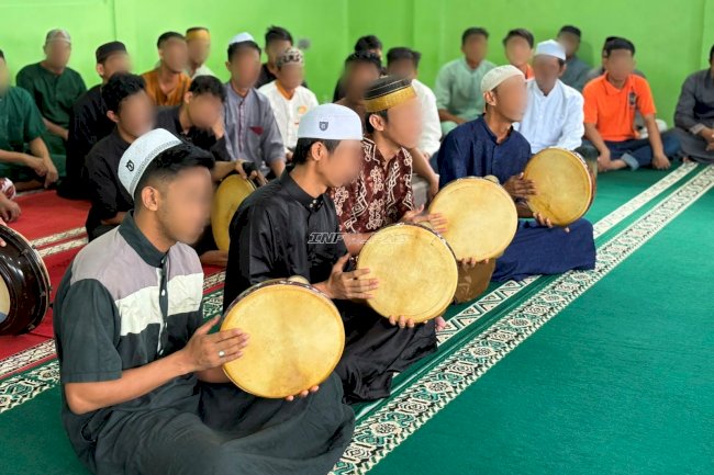 Maulid Habsyi Perkuat Pembinaan Rohani Warga Binaan Lapas Kotabaru