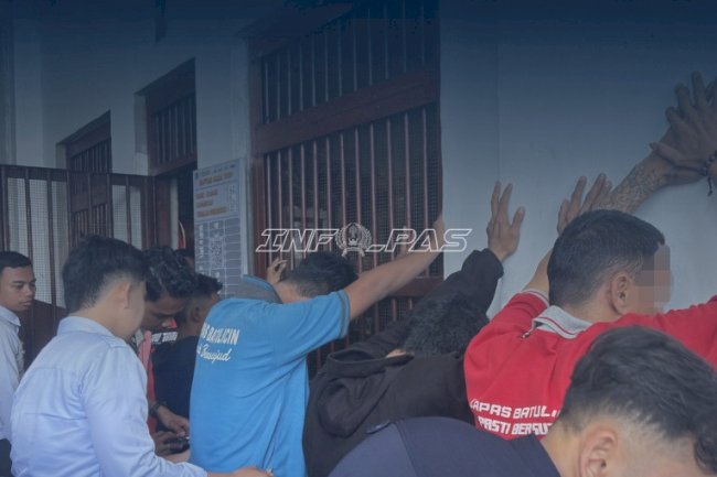 Lapas Batulicin Tingkatkan Pengawasan melalui Razia Blok Hunian