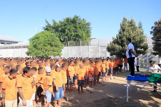 Jelang HUT Ke-81 RI, Kalapas Pemuda Madiun Kobarkan Semangat Warga Binaan