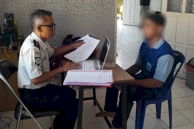 Menuju Pembebasan Bersyarat, PK Bapas Amuntai Uji Kesiapan Warga Binaan lewat Asesmen Risiko
