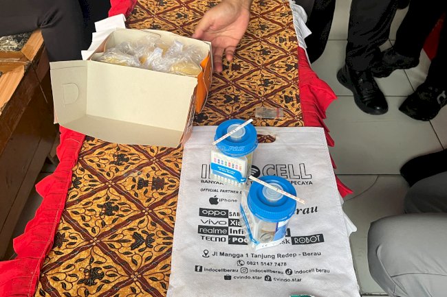 Petugas Rutan Tanjung Redeb Gagalkan Penyelundupan Sabu lewat Titipan Makanan