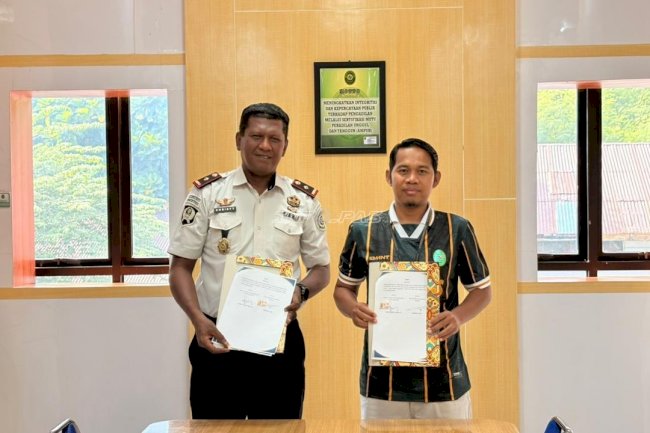 Rutan Majene dan PN Majene Teken PKS Zero Overstaying