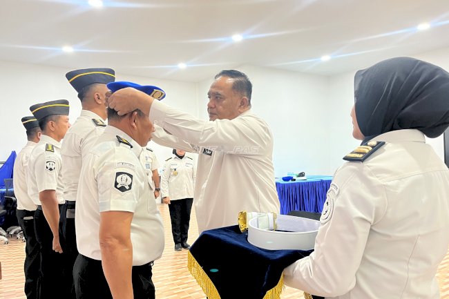 Kanwil Ditjenpas Aceh Perkuat SDM Pengamanan melalui Pengukuhan Ikapipasi