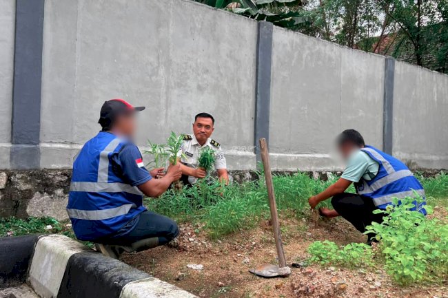 Bapas Tanjungpandan Libatkan Klien Garap Lahan Tidur Dukung Ketahanan Pangan