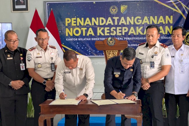 Kanwil Ditjenpas Jateng Perluas Kolaborasi Pembinaan bersama Pemkot Pekalongan