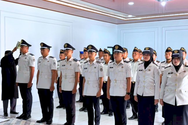Resmi Sandang Status PNS, Tujuh Pegawai Lapas Muara Tebo Diambil Sumpah