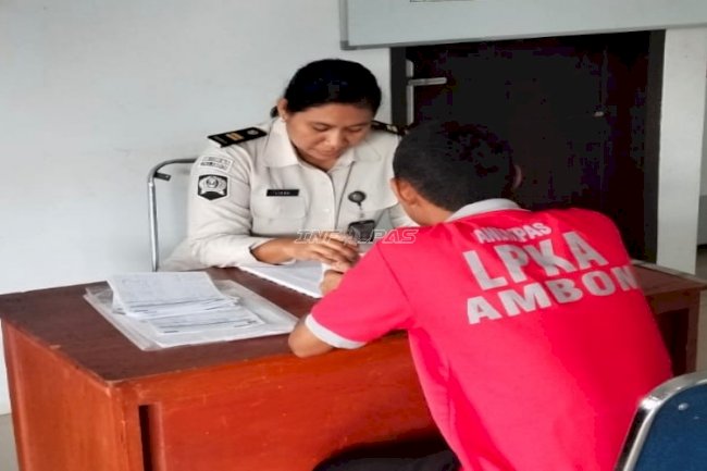 LPKA Ambon Rutin Periksa Kesehatan Anak Binaan, Antisipasi Dampak Cuaca Buruk