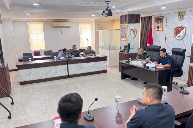 Lapas Tangerang Kenalkan Panel Risham kepada Korem 052/Wijayakrama