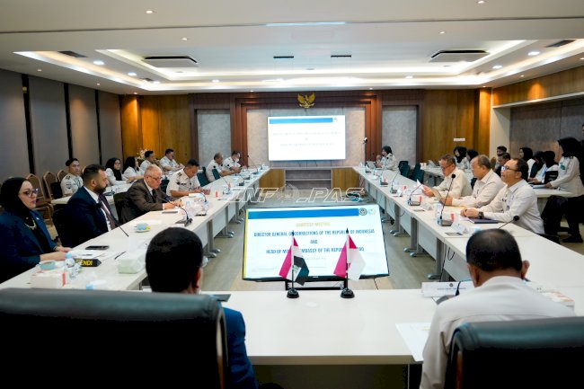 Ditjenpas Terima Kunjungan Kedubes Irak, Bahas Penanganan WNA dan Kerja Sama Pemasyarakatan