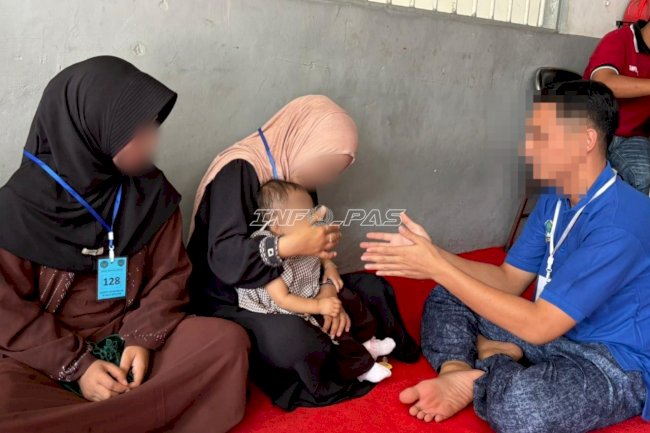 Layanan Kunjungan Rutan Rantau Pererat Ikatan Warga Binaan dan Keluarga