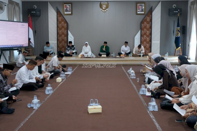 Kanwil Ditjenpas Babel Perkuat Semangat Hijrah Pegawai lewat Istigasah dan Tausiyah