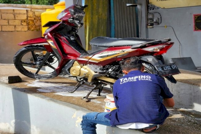 Masyarakat Puas, Jasa Cuci Steam SAE Lapas Tual Kebanjiran Pelanggan