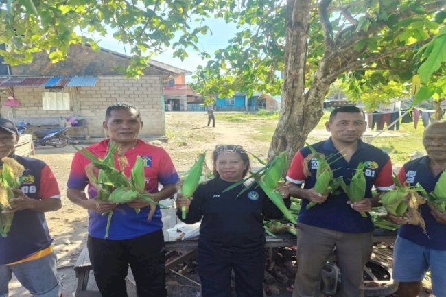 Lapas Wahai Panen 200 Bonggol Jagung, Wujud Nyata Kemandirian Pangan
