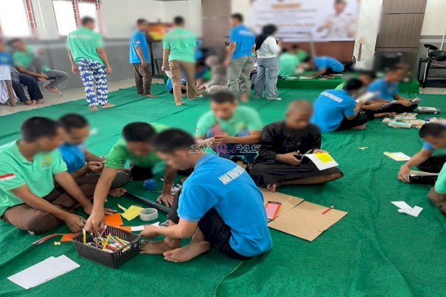 LPKA Palangka Raya dan Satgas PPA Hadirkan Literasi dan Karya, Tumbuhkan Kreativitas Anak Binaan 