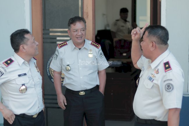Perkuat Sinergi, Kakanwil Ditjenpas Papua Barat Audiensi dengan Kakanwil Imigrasi