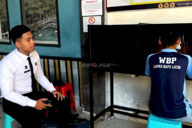 Lapas Batulicin Hadirkan Wartelsuspas, Kuatkan Ikatan Keluarga Warga Binaan