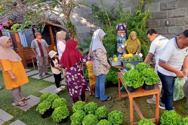 Program GILING Hadir di Pasar Tumaritis, Lapas Kuningan Perluas Pemasaran Produk Karya Warga Binaan