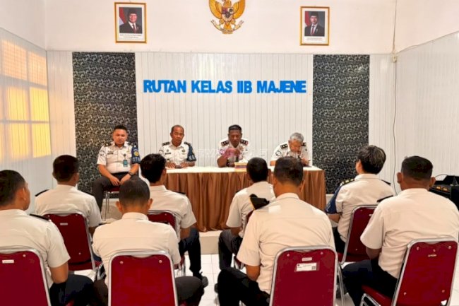 Perkuat Fungsi WALIPAS, Rutan Majene Optimalkan Pembinaan dan Pengawasan Warga Binaan