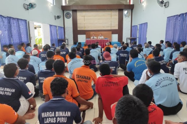 Lapas Piru Ajak Warga Binaan Dukung Sensus Ekonomi 2026 melalui Sosialisasi Pendataan Keluarga