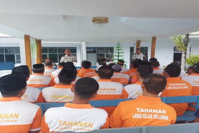 Lapas Luwuk Kenalkan Aturan kepada Tahanan Baru lewat Mapenaling