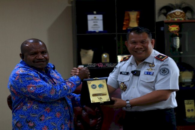 Perkuat Pelayanan Publik, Kakanwil Ditjenpas Papua Barat Bangun Sinergi dengan Perwakilan ORI Papua Barat