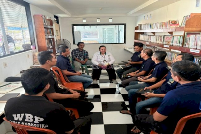 Warga Binaan Nasrani Lapas Narkotika Karang Teguhkan Iman dan Tumbuhkan Harapan lewat Kebaktian