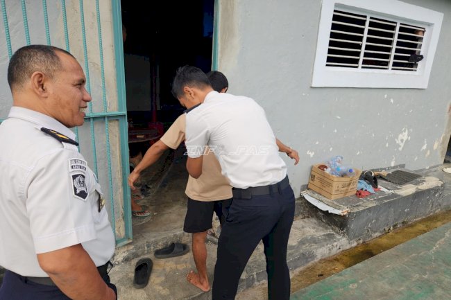 Lapas Tual Gelar Razia Blok Hunian, Perkuat Deteksi Dini Kamtib