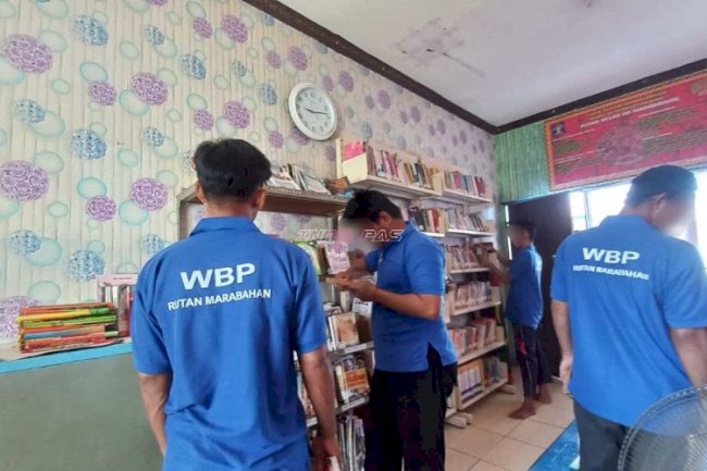Dari Rak Buku hingga Ruang Diskusi, Perpustakaan Rutan Marabahan Dorong Budaya Literasi Warga Binaan