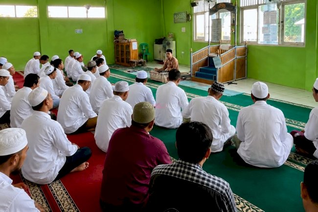 Lewat Tausiah, Muhasabah Diri Jadi Bekal Pembinaan Warga Binaan Lapas Kotabaru 