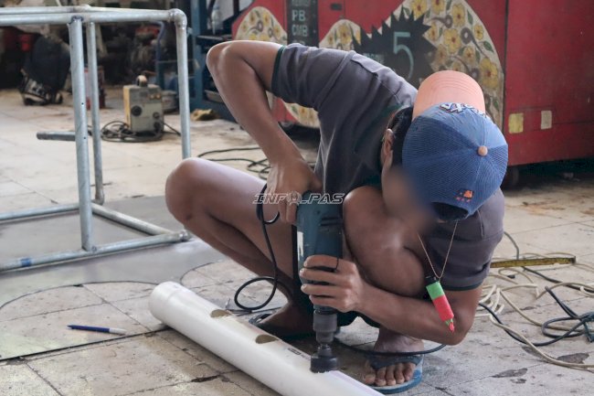 Warga Binaan Lapas Ambon Bangun Empat Instalasi Hidroponik