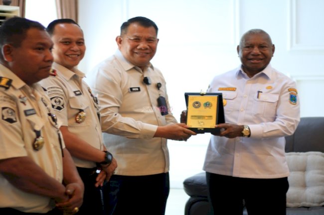 Perkuat Sinergi dengan Pemda, Kakanwil Ditjenpas Papua Barat Audiensi dengan Gubernur Papua Barat