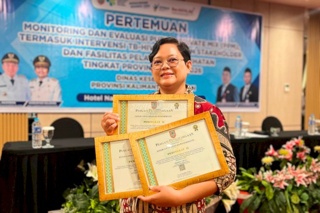 Lapas Banjarmasin Borong Tiga Penghargaan Program Tuberkulosis
