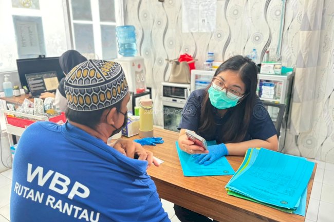 Sediakan Layanan Kesehatan Gratis, Rutan Rantau Pastikan Hak Warga Binaan Terpenuhi
