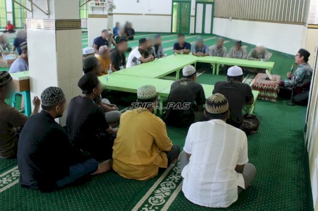 Lapas Banjarmasin Tanamkan Tanggung Jawab lewat Tausyiah Haji dan Umrah