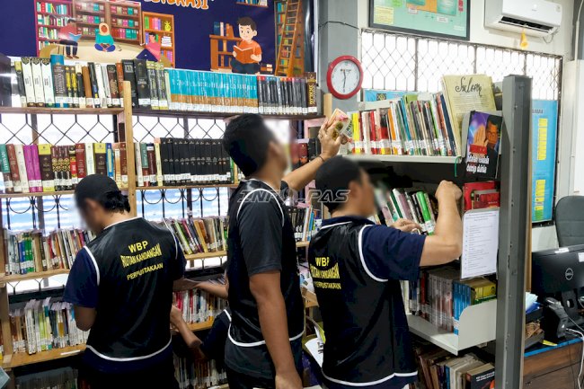 Pustaka Pengayoman Perluas Wawasan Warga Binaan Rutan Kandangan