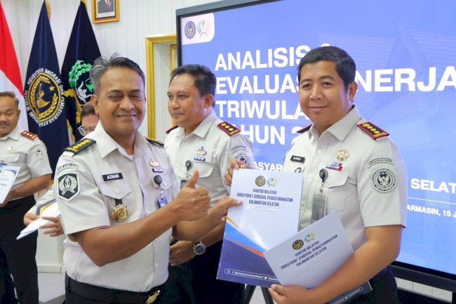Lapas Kotabaru Raih Lima Penghargaan pada Anev Kinerja Kanwil Ditjenpas Kalsel
