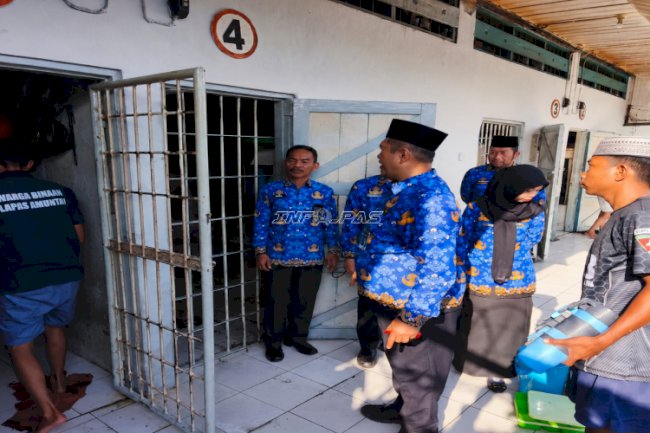 Sapa Asih Setiap Pagi, Kalapas Amuntai Pastikan Warga Binaan Sehat, Aman, dan Terlayani