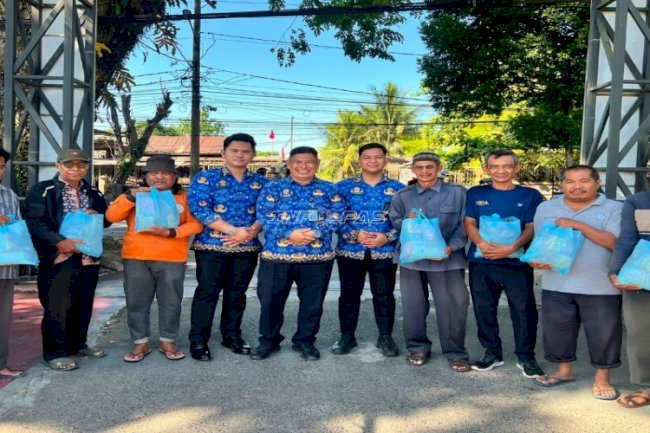 Lapas Banjarmasin Salurkan 25 Paket Bansos, Wujud Kepedulian kepada Masyarakat