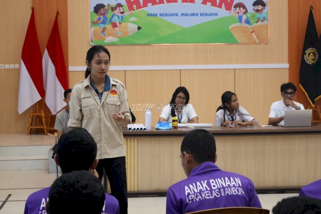 LPKA Ambon Perkuat Pembinaan Mental Anak Binaan bersama Forum Anak Maluku