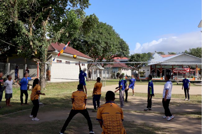Kalapas Ambon Buka Porseni Warga Binaan Sambut HUT Ke-81 RI