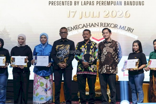 Drama Kolosal Ciung Wanara Karya Warga Binaan Lapas Perempuan Bandung Pecahkan Rekor MURI 