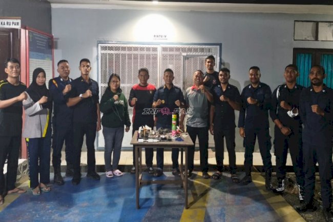 Perkuat Deteksi Dini Gangguan Kamtib, Lapas Piru Gelar Razia Insidentil