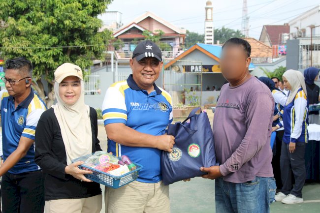 Kanwil Ditjenpas Sumsel Salurkan Bansos bagi Masyarakat dan Petugas Pendukung