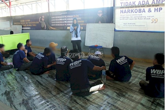 Penuhi Hak Pendidikan, Lapas Banjarmasin Lanjutkan Program Kesetaraan bersama PKBM Azzahra